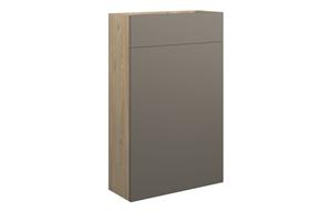 Eden 500mm Slim WC Unit - Matt Stone (Oak Cab)